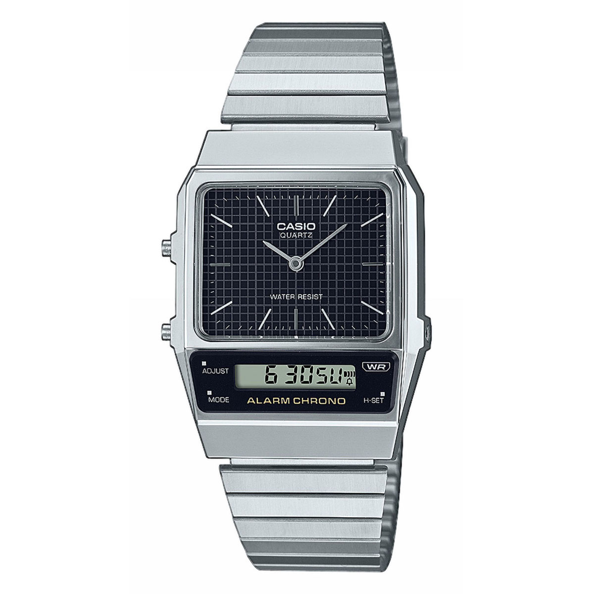 AQ-800E-1A — retro with separate dial and LCD