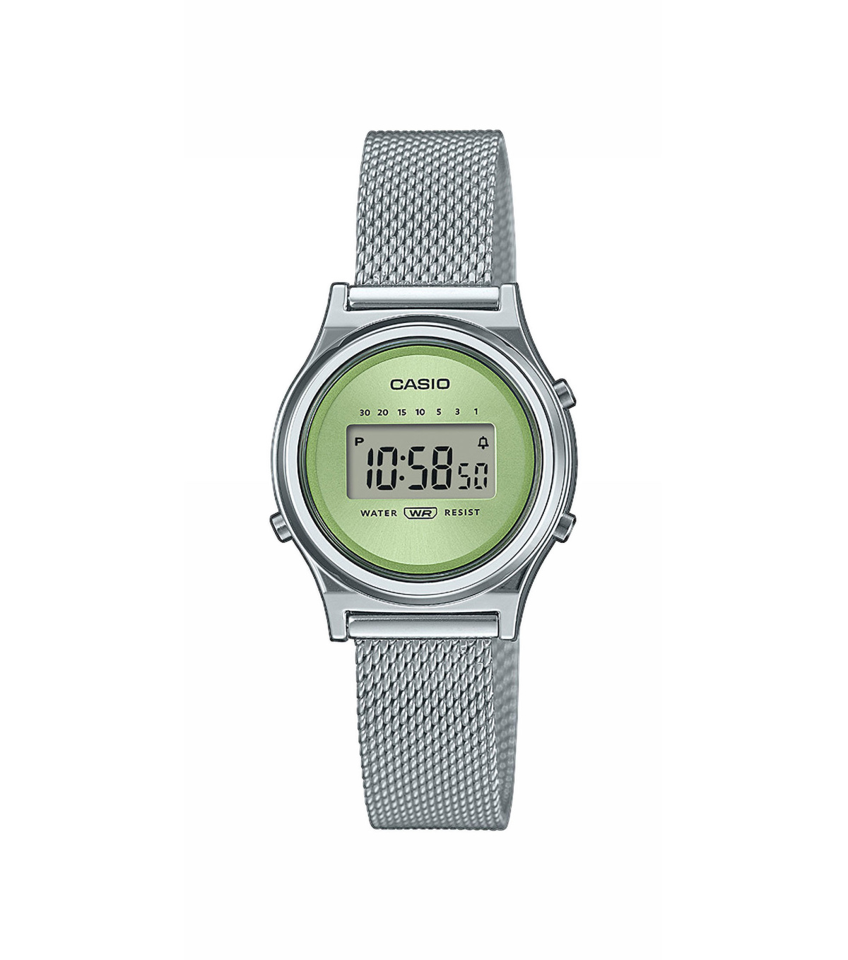 LA700WEM-3A — soft green accents and round case