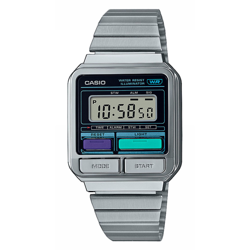 A120WE-1A — retro digital watch with modern flair